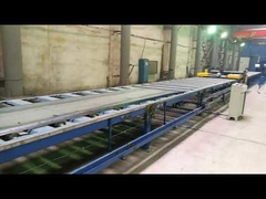 Cut to length line in customer workshop