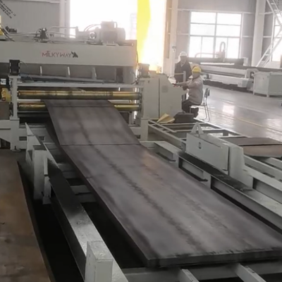 品質  CTL12×1600 Fully Automatic Cut To Length Line for 1600mm Width Steel Coils with 30 Ton Capacity 工場