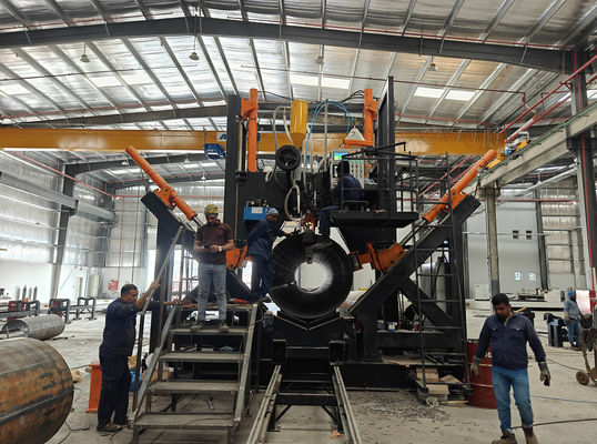 HM1600/16000 ハイマスト / モノポール / 通信 ポール シャット ウェルディング マシン モデル