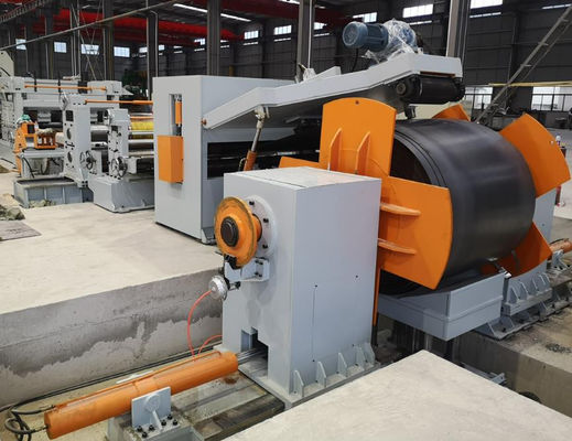 スチールコイル切断機 6 × 1600 経済的切断長さマシン