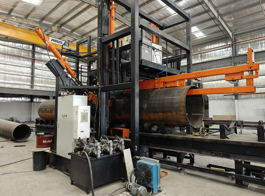 HM1600/12000 ハイマスト / モノポール / 通信ポールのためのシャット・ウェルディングマシン