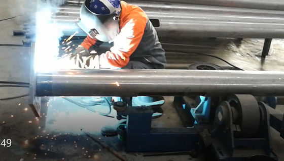 鋼鉄のライトポール溶接&CNC切断機 RW-DC120/260