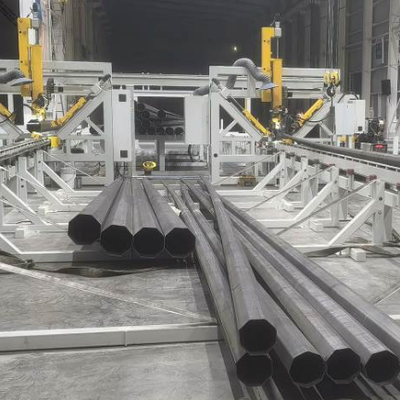 CNCポールシャット溶接機 | 12m パルス MIG 街路灯ポール溶接機