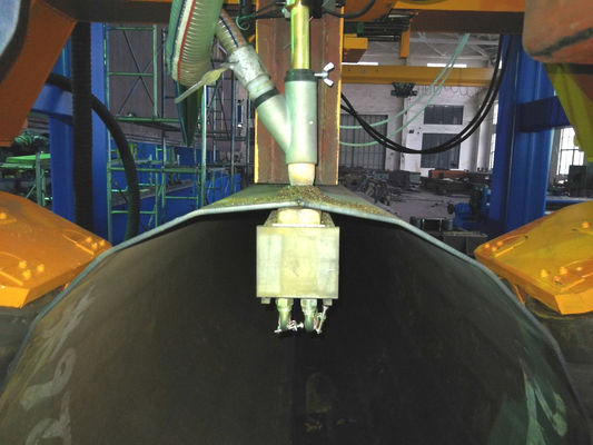 最大直径 2200mm ハイマストとモノポールのシーム溶接機