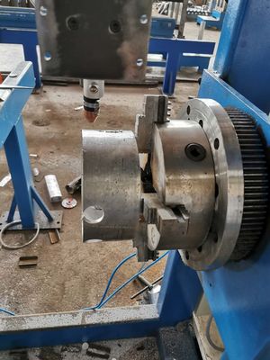 CNCライトポールドア切断機,最大直径350mm,最大切断長2000mm