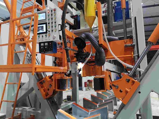 CNC 5G ポールシャット 溶接機 HM800/14000 14m 長さ 多角形設計