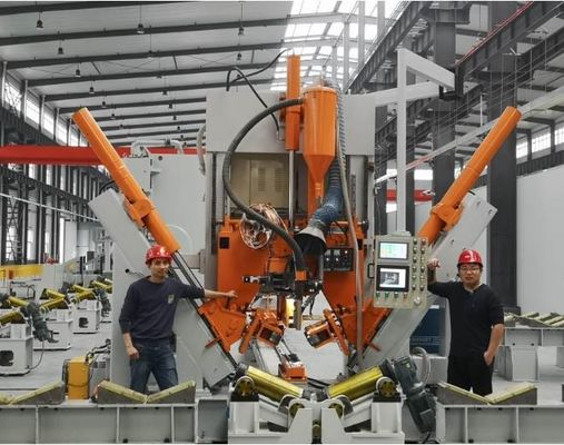 Good price 最大直径 500mm 12000mm ライトポール 5G通信ポールのためのシャット溶接機 オンライン